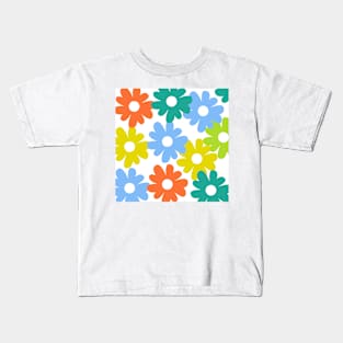 Colorful Flowers Kids T-Shirt